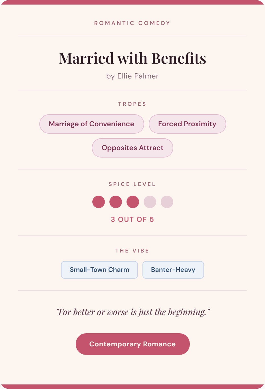 Married with Benefits