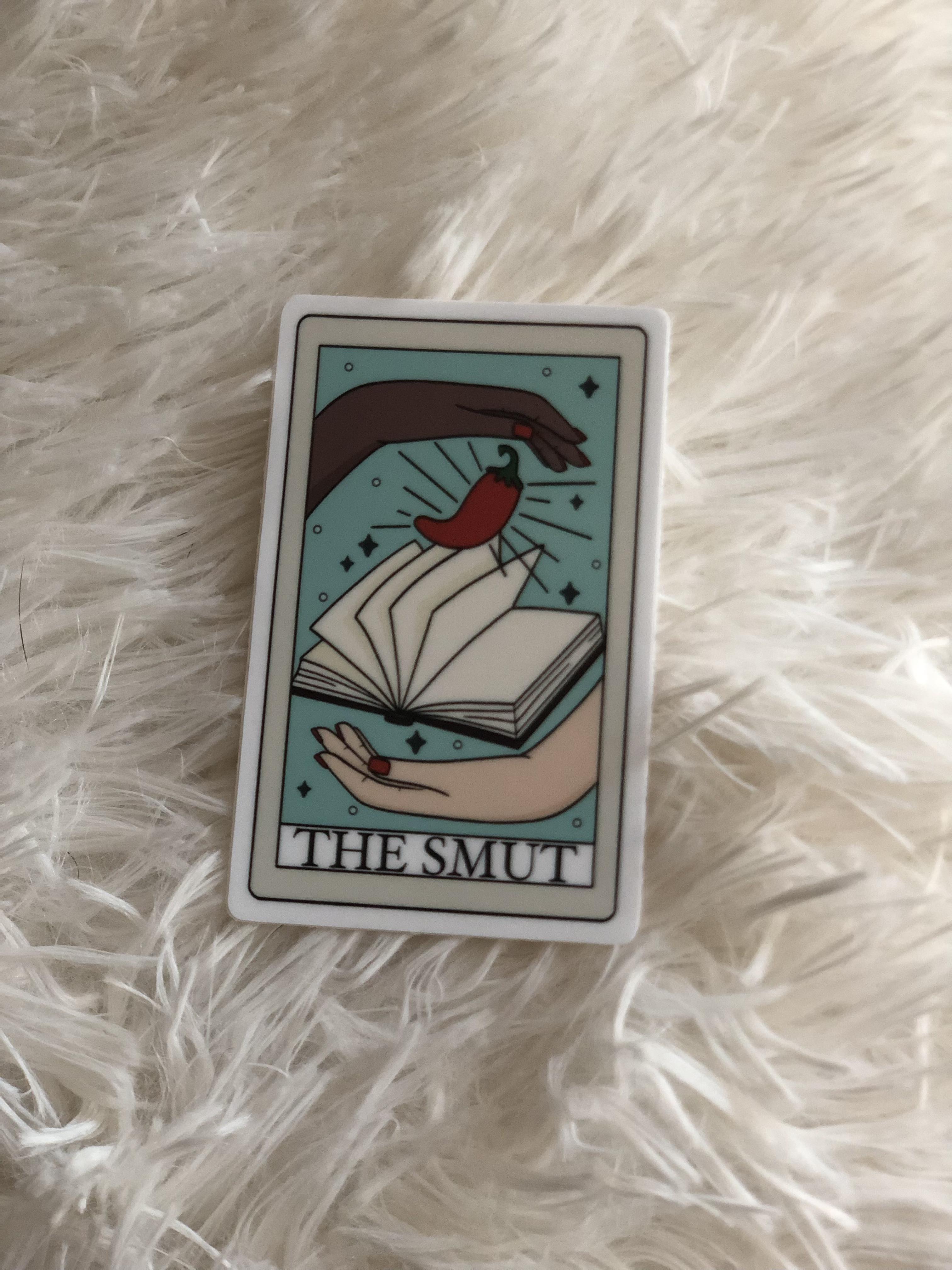 The Smut Book Tarot Card Sticker