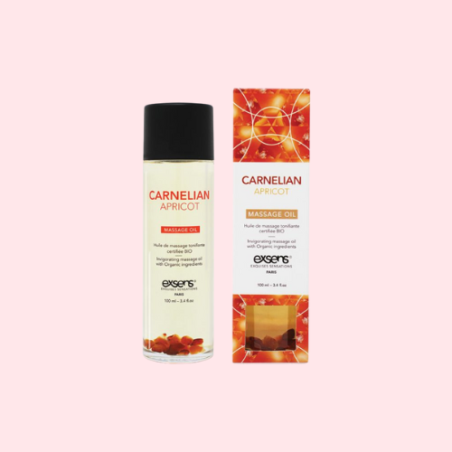 Crystal Organic Massage - Carnelian Apricot