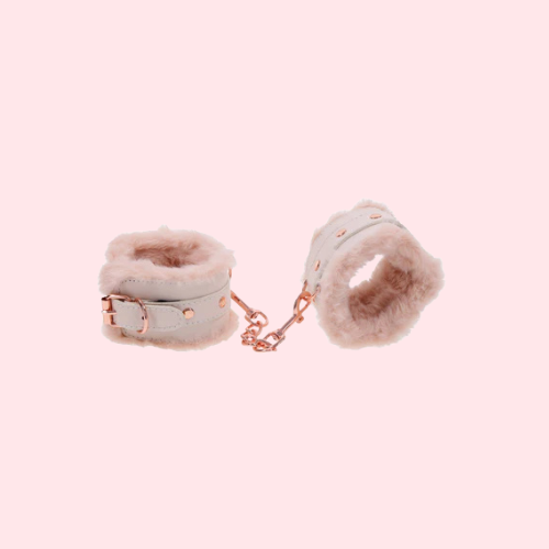 Peaches 'n CreaMe Fur Handcuffs