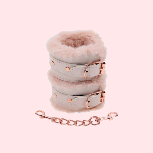 Peaches 'n CreaMe Fur Handcuffs