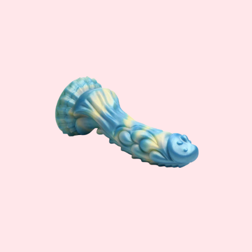Sea Stallion Vibrating Silicone Dildo with Remote