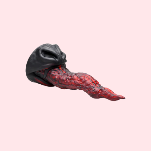 Dragon Tongue Silicone Dildo