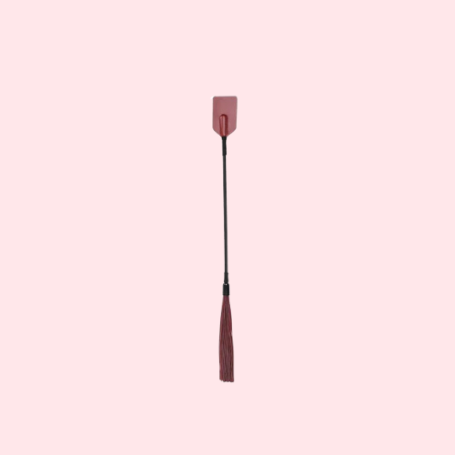 Saffron Tap & Tickle Dual-Ended Crop & Flogger