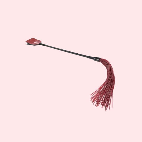 Saffron Tap & Tickle Dual-Ended Crop & Flogger