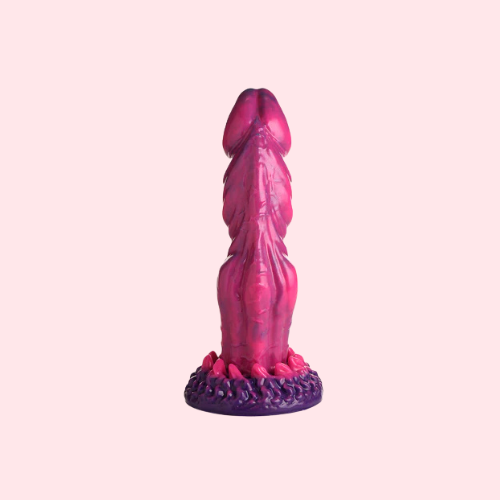 Xenox Vibrating Silicone Dildo with Remote