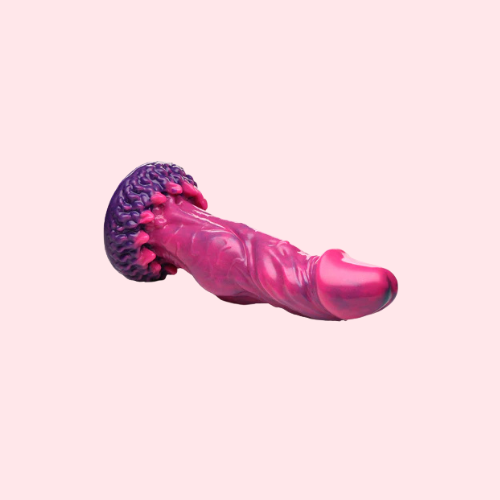 Xenox Vibrating Silicone Dildo with Remote