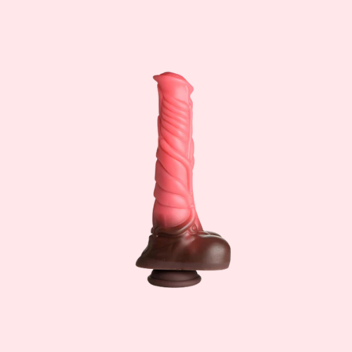 Centaur Thrusting & Vibrating Silicone Dildo with Remote Control
