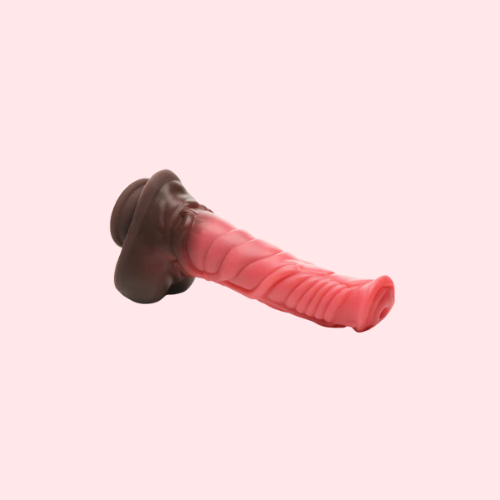 Centaur Thrusting & Vibrating Silicone Dildo with Remote Control
