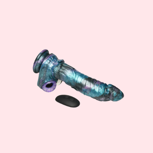 Astro-Thrust Thrusting & Vibrating Silicone Dildo
