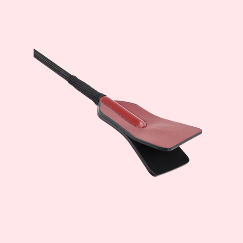 Saffron Tap & Tickle Dual-Ended Crop & Flogger