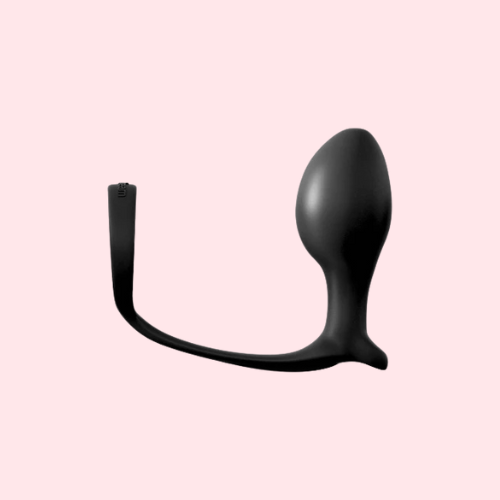 Ass-Gasm Cock Ring Advanced Plug