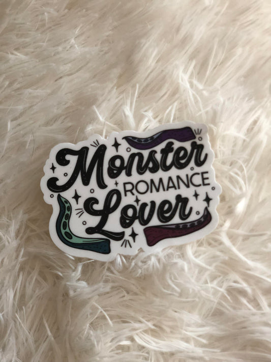 Monster Romance Lover Bookish Sticker