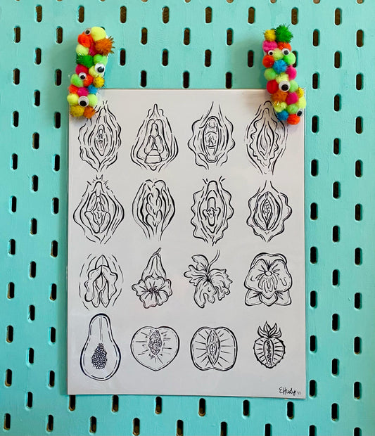 Mother Vulva Print