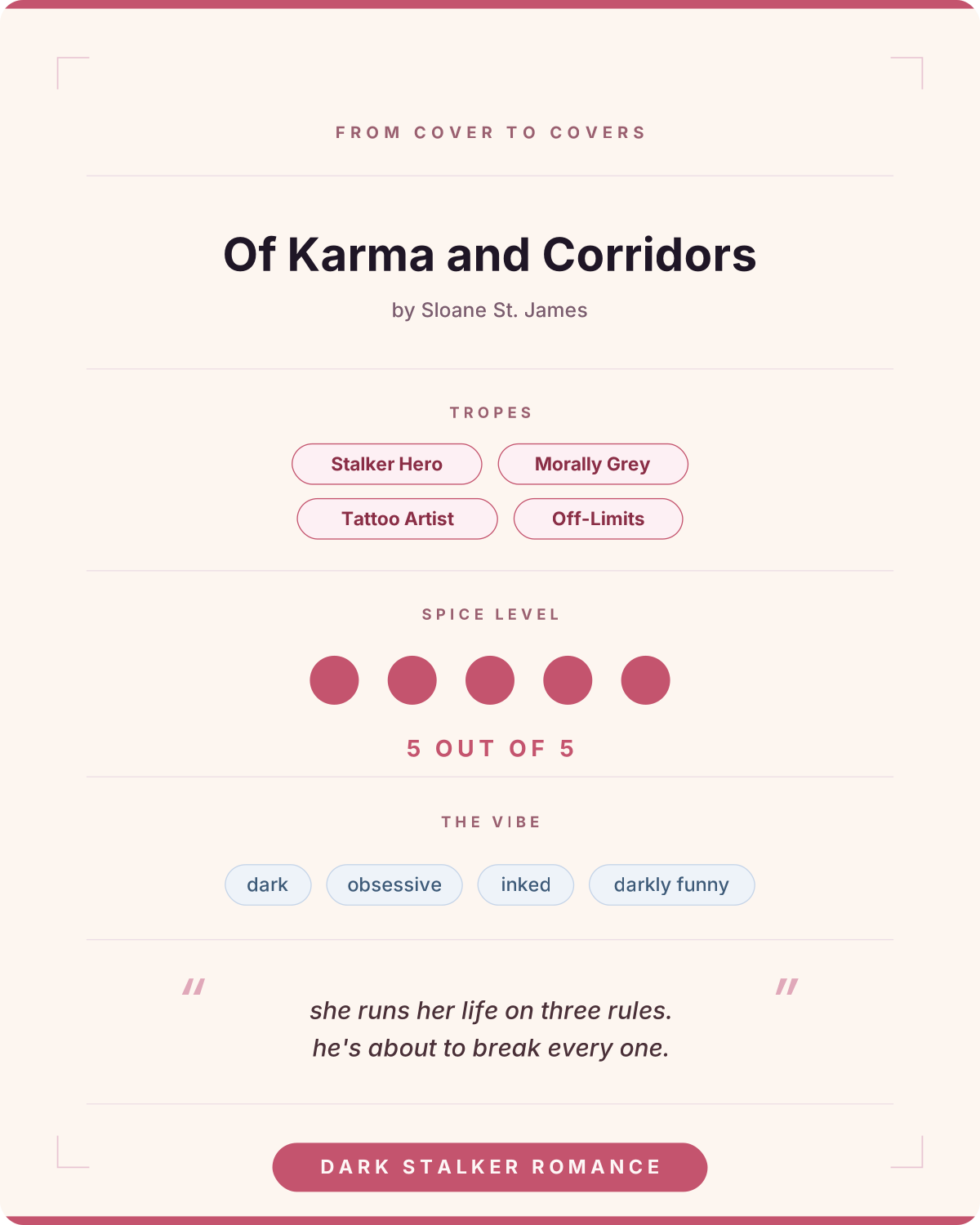 Of Karma and Corridors (Deluxe Limited Edition) (Black Rabbit #2)