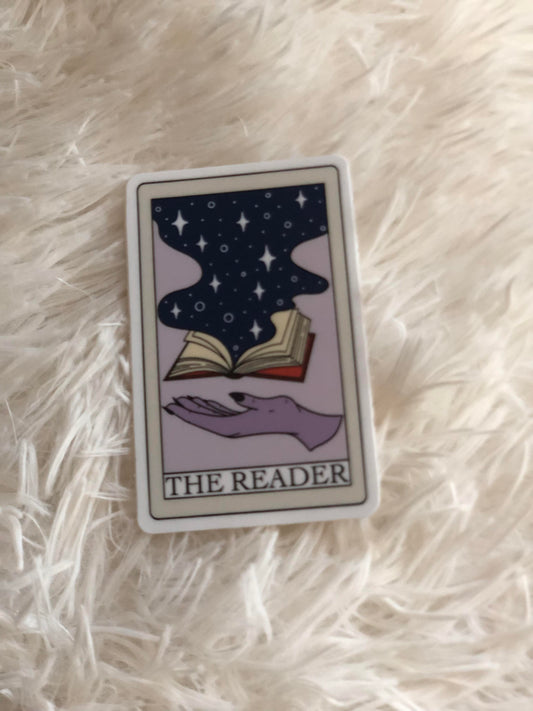 The Reader Tarot Card Sticker