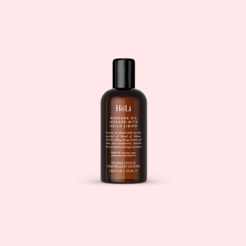 HēLi Hello Libido Essential Oil Infused Massage Oil